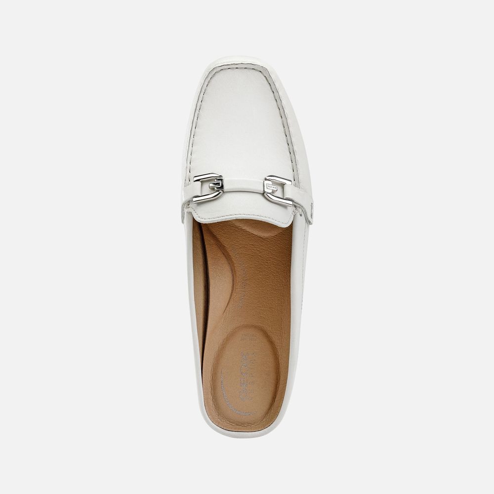 Mocassins Geox Senhora Branco - Annytah - GAROP7035